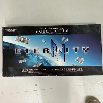 £7.50 • Buy Eternity Puzzle - The Puzzle Worth A Million | Vintage Rare Board Game