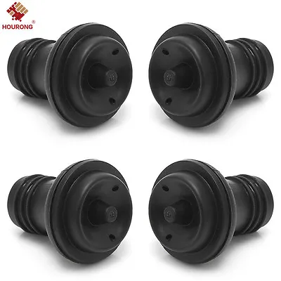 $4.08 • Buy 4Pcs Vacuum Pump Vacu Vin Wine Bottle Saver Seals Plugs Extra Silicone Stoppers