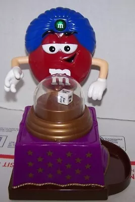 M&M'S The Great RED-INI Fun Fortunes Chocolate Candy Dispenser Mint With Box • $7