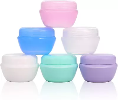 Plastic Small Travel Containers For Toiletries TSA Approved Leakproof Refillabl • $10.10