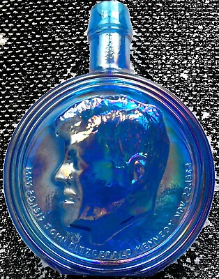 Commemorative Glass Bottle 1st Edition JFK John Kennedy _ Ask Not.... In Box • $25.99