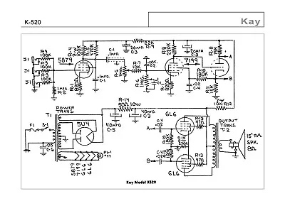 Schematic Diagrams Guitar Amplifier HammondHarmonyHiwattKayLeslieMcintosh • $32.55