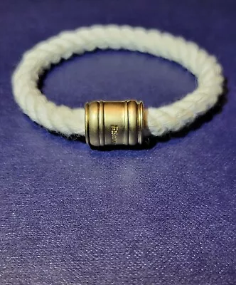 Miansai: Natural Rope Single Matte 18K Gold Plated Casing Bracelet • $69.99