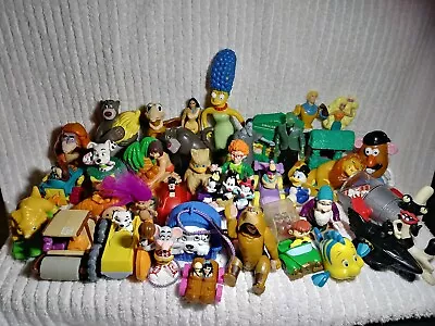 Vintage Toys Happy Meal Lot Of 38 Simpson Nemo Disney Kid Figures Fast Food RARE • $29.99