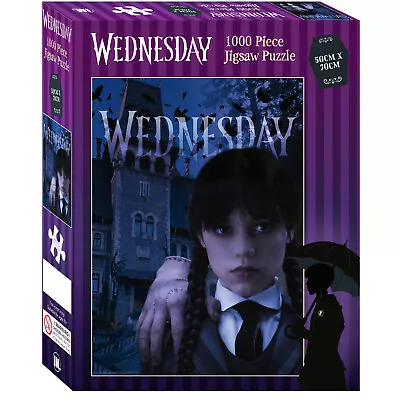 WEDNESDAY 1000 Piece Jigsaw Puzzle - Dark Side • $29.99