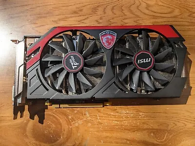 MSI Twin Frozr NVIDIA GTX 770 GDDR5 2GB N770 TF 2GD5/OC • $30