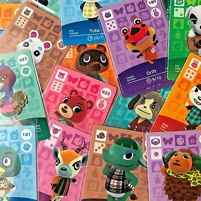 Animal Crossing Amiibo Cards Assorted Range Series 1 2 3 New Horizons • $4