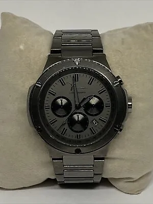 Marc Anthony FMDMA107 Men's Gray Stainless Steel Analog Dial Quartz Watch EY443 • $39.99