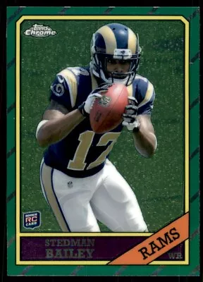 2013 Topps Chrome 1986 Stedman Bailey St. Louis Rams #27 • $1