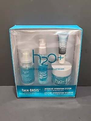 H2o+ Face Oasis Daily Hydration System For Normal/oily Skin 4 Piece Set Boxed! • $35