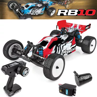 NEW Associated 90032 1/10 RB10 2WD Brushless Off-Road RTR Buggy Red FREE US SHIP • $289.99