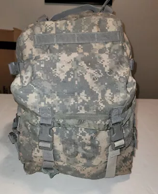 US Army MOLLE II 3 Day ACU Assault/Patrol Pack NO Stiffener Camouflage GC • $19.90