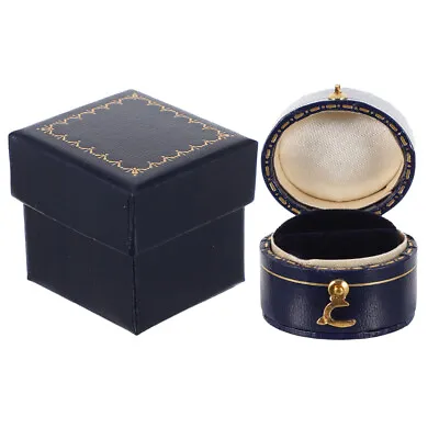 1PC Mini Ring Box Paper Vintage Jewelry Box Wedding Ring Case Holder • $14.97