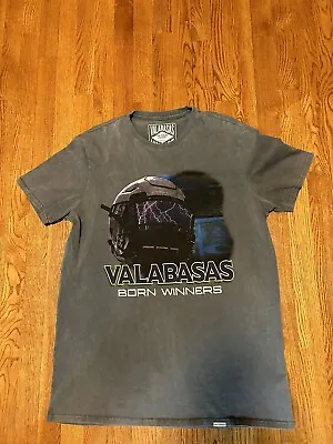 Valabasas Vintage Gray T Shirt Men L Memphis Made Born Winners Football Helmet • $39