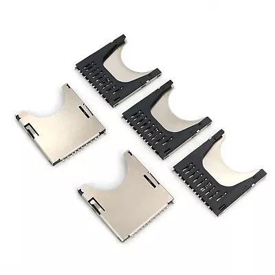 $1.95 • Buy 5Pcs Push Type SD Memory Card Solder Socket PCB Mount Connector Adapter 