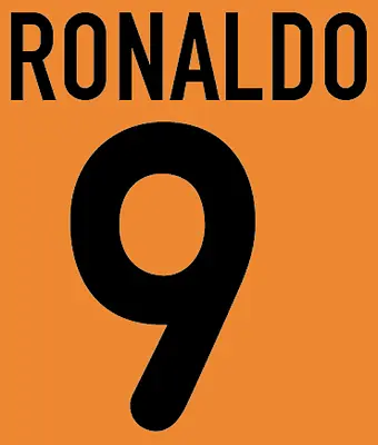 £10 • Buy Inter Milan Ronaldo Nameset Shirt Soccer Number Letter Heat Print Football A 00