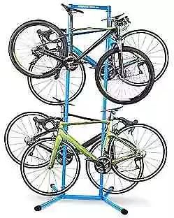  4 Bike Storage Rack Garage (Max. 240LBS) 4 Bicycle Indoor Standing Bike  • $173.23