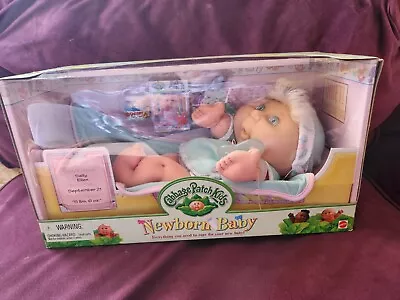 Mattel Vintage Cabbage Patch Kid Newborn Baby 1998 New In The Box Sally Ellen • $71.25