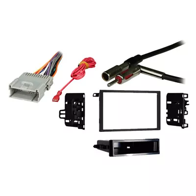 Fits Chevy S-10 Pickup 2002 W/ Factory Double DIN Radio Harness Dash Kit • $29.99