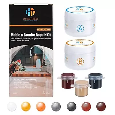 Granite Repair Kit & Quartz Countertop Chip Repair KitColor Match Marble R... • $31.06