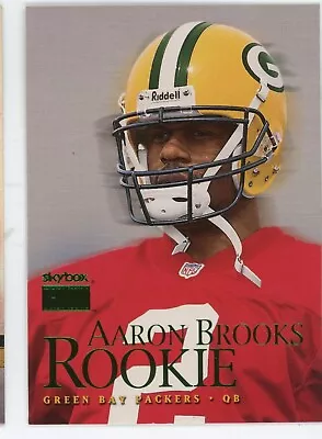 1999 Skybox RC Rookie Aaron Brooks Green Bay Packers #226 • $2.15