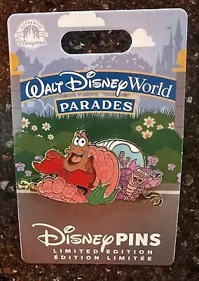 Disney Fantasy Parade Sebastian Little Mermaid Pin 2024 WDW Disney World LE Pin • $29.98