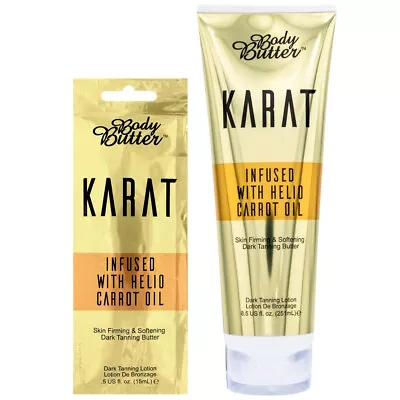 Body Butter Karat With Carrot Oil Tanning Accelerator Sunbed Lotion Cream  • £3.99