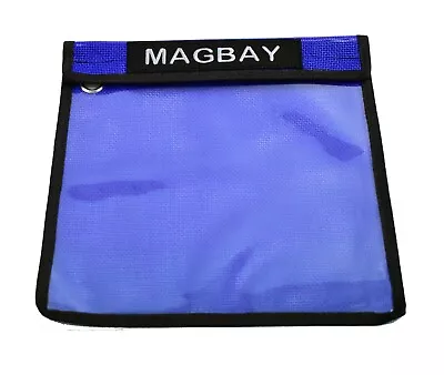 Single Mesh Fishing Lure Bag / Gear Bag Blue • $12.95