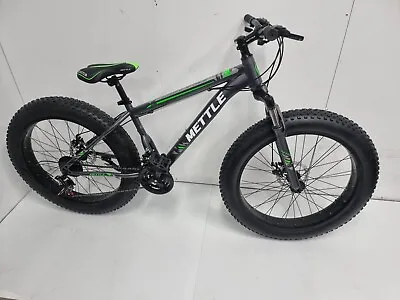 $450 • Buy 26  Large Fat Tyre Bicycle Beach Mountain Bike  Suspension 21 Speed
