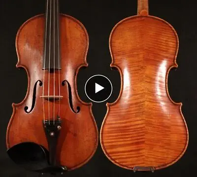 Fine Violin C.1910  Julius Heinrich Zimmermann  Vintage Old Restored Fiddle • $3500