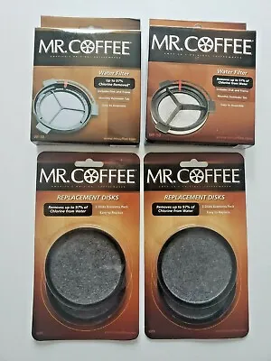 Mr. Coffee Replacement Water Filter Frame 2 WF-10 AND 4 WFF Disks Genuine Sealed • $21.90