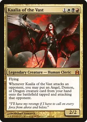 ​Kaalia Of The Vast - Commander 2011 - Lightly Played EN MTG​ • $9.47