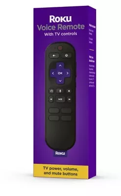 Roku Voice Remote With TV Controls For Roku • $5.97