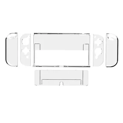 Clear TPU Case For Nintendo Switch OLED Console Slim Heavy Duty Shockproof Cover • $11.90