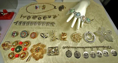 $774.99 • Buy Designer Jewelry Lot 90pc GIVENCHY BEAU CORO EMMONS JEWELART JOHNSON 925 VTG-NEW