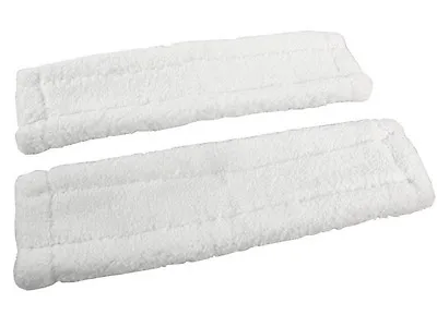 2 X KARCHER WV50 Window Vacuum Cloths Covers Spray Bottle Glass Vac Cleaner Pads • £5.99