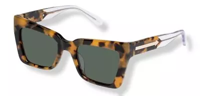 Karen Walker Immortal Sunglasses |Crazy Tortoise Shell Bio-Acetate Cats Eye • $58.28