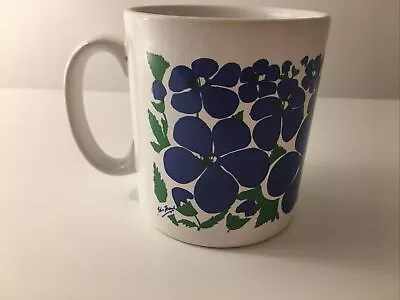 Vintage/retro John Tams Mug With Blue Flowers • £6.95