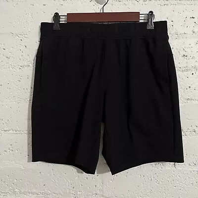 Member's Mark Womens Shorts M Black Luxe 3 Pockets Rayon Blend G1 • $8.95