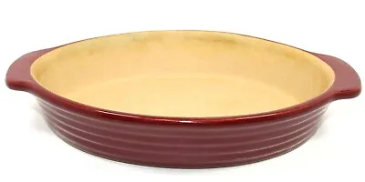 £26.52 • Buy Pampered Chef New Traditions Family Heritage Stoneware Cranberry Oval, 9.5 Inch
