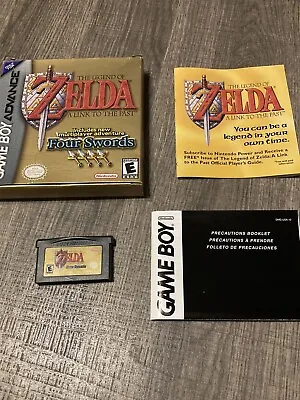 Legend Of Zelda: A Link To The Past GBA Game Boy Advance No Manual • $79.99