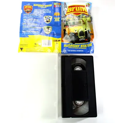 Brum Runaway Statue & Other Stories VHS ABC Video 2002 Not In The Original Case • $8