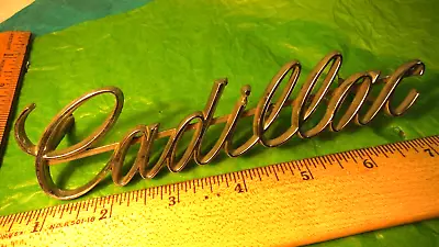 AG74 Cadillac Grill Trunk Lid Emblem Vintage 1970-74 #1493079 CADILLAC De VILLE • $19.99