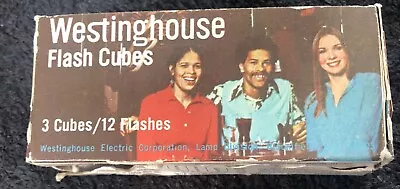 Westinghouse Flash Cubes 3 Pack Vintage Camera Accessory • $10