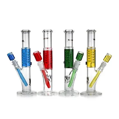 FREEZABLE BONG WATER PIPE FREEZABLE LIQUID COIL 12  STRIGHT PHOENIX All Colors • $105