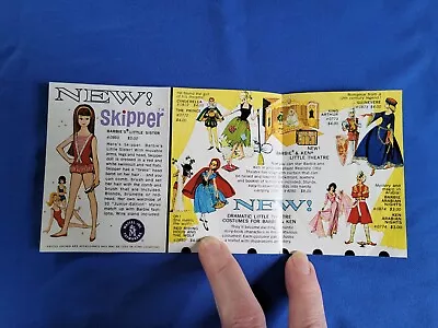 Vintage Barbie Little Theatre Booklet Travel Costumes New Skipper New Allan • $14.50