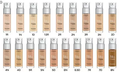 L'Oreal Paris True Match Super Blendable Liquid Foundation Perfectly Match *NEW • £7.99