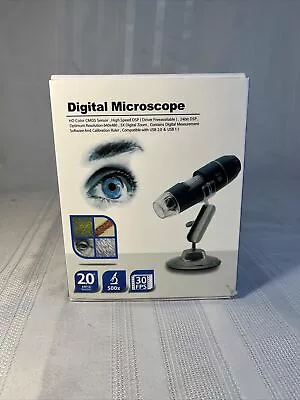 8LED 1000X USB Digital Microscope Endoscope Magnifier Camera W/ Stand • $12.34