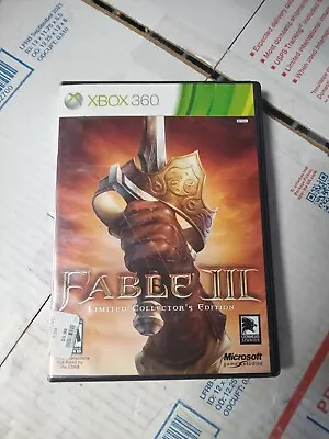 Xbox 360 Fable 3 Limited Collectors Edition Complete Video Game Microsoft • $14.68