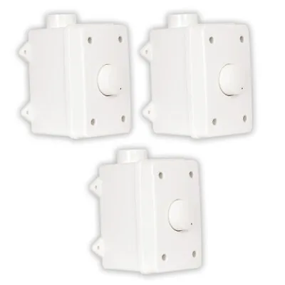$103.99 • Buy Theater Solutions OVCDW Outdoor Volume Controls White Weatherproof 3 Piece Set